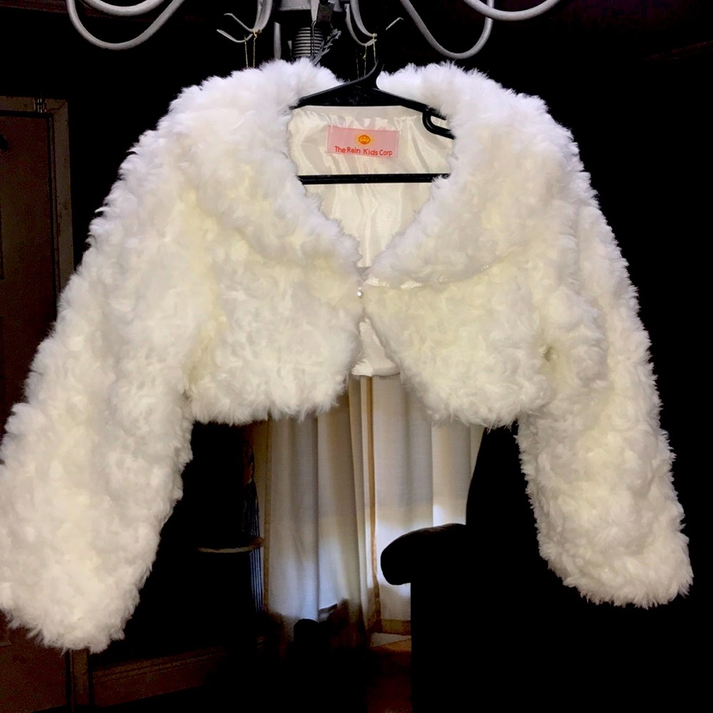Faux Fur Bolero Shrug